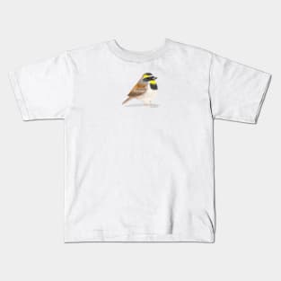 Yellow Throated Bunting Bird Kids T-Shirt